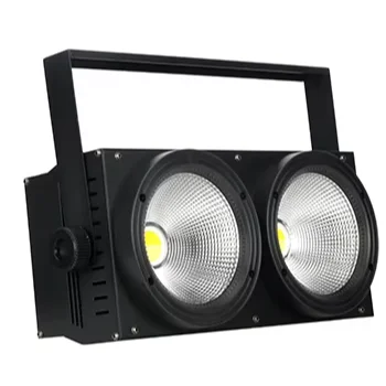2 Eyes Warm White/Cool White/RGB 200W LED Audience Blinder Light For Dj Concert Event Theatre Stage Lighting