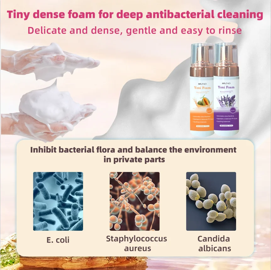 2024 Yoni Gel Wash Custom Natural Herbal Blend with Rose Essential Oil Yoni Gel for Herbal Feminine Wash