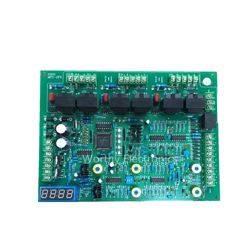 High quality Mid Frequency induction heat cast furnace in english datsheet  MPU2FK  MPU 2FK  of  Main Control card board (1600607246963)
