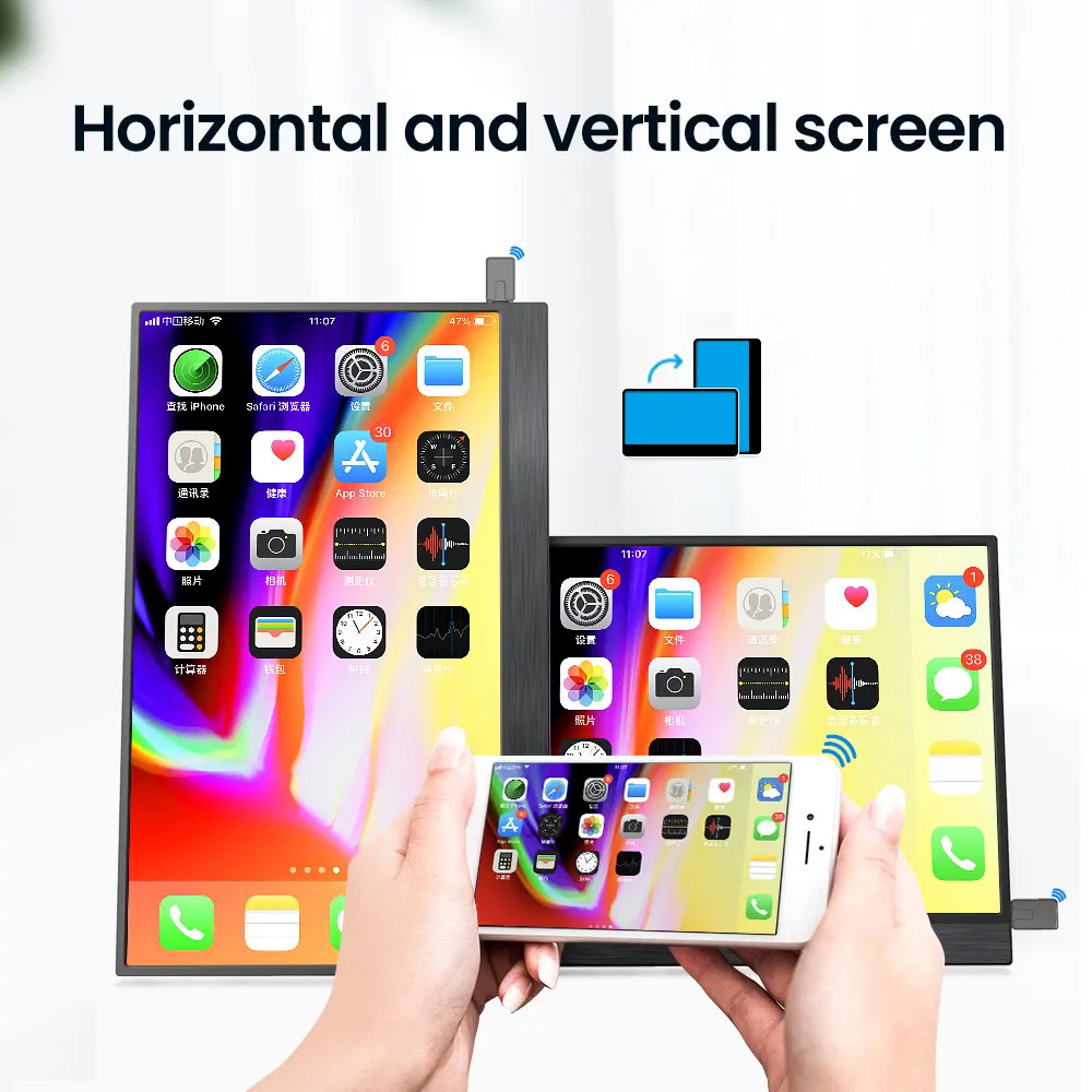 Amazon Лучшие продажи 15 дюймов ноутбук с wi ЖК дисплей multi Touch screen 1080p разъемом type-c hd mi для расширения мобильный телефон ПК ноутбука ps3 ps4 xbox