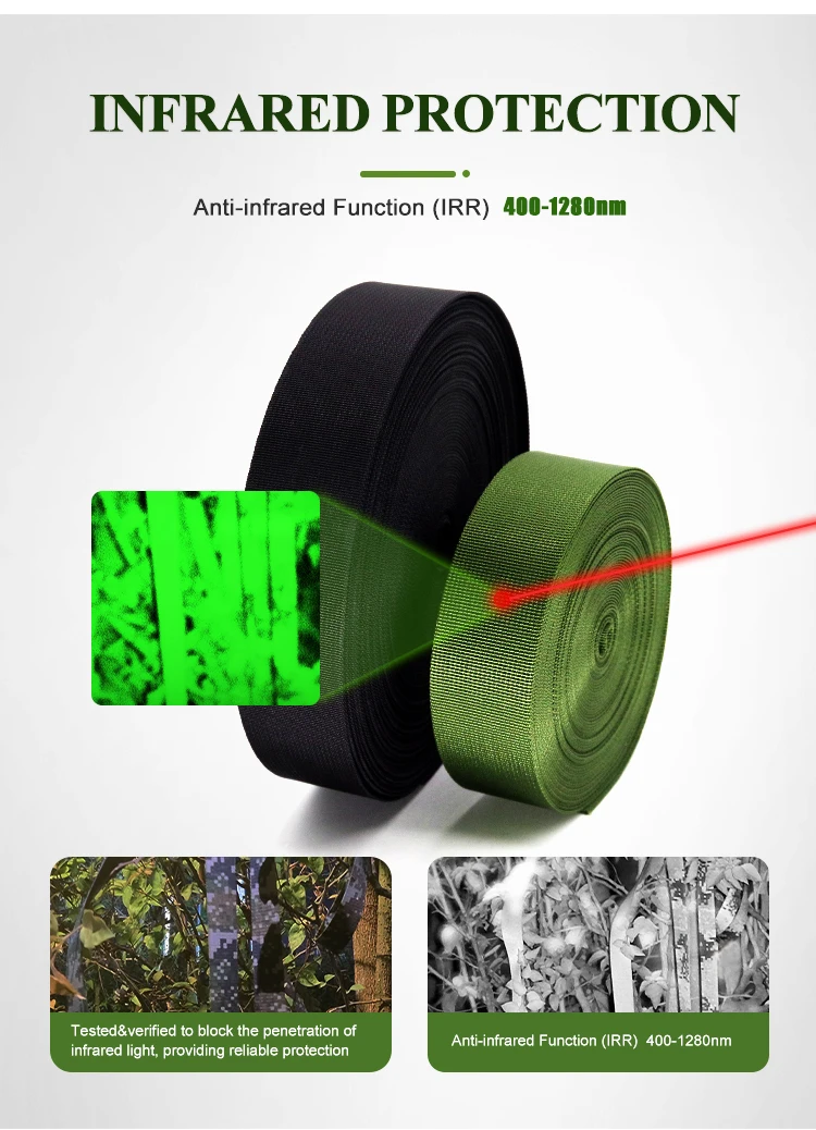 Manufacturer Custom High Strength Recycled Heavy Duty Nylon 66  Professional Mil-W-17337 Webbing