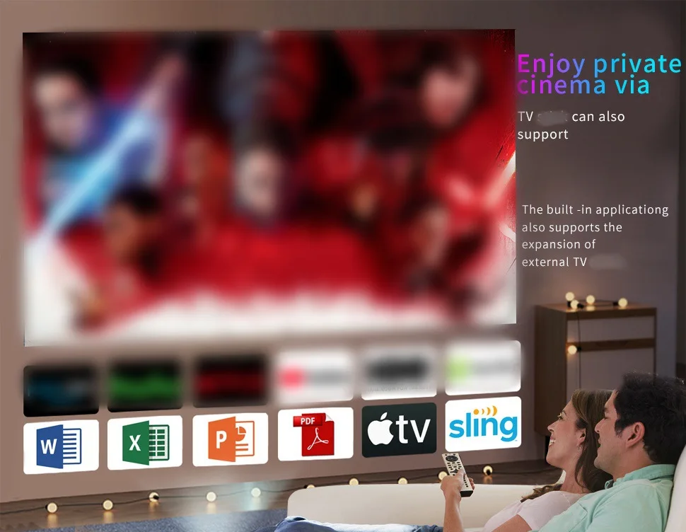 Home professional projector with 1080p hd led lcd projector electric focus 1-4m projection size cinema projector hdmi usb beamer