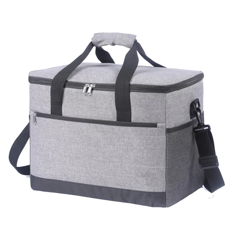 Wholesale 30L Large Space Ice Bag & Folding Thermal Cooler Bag For Wine Outdoor Travel