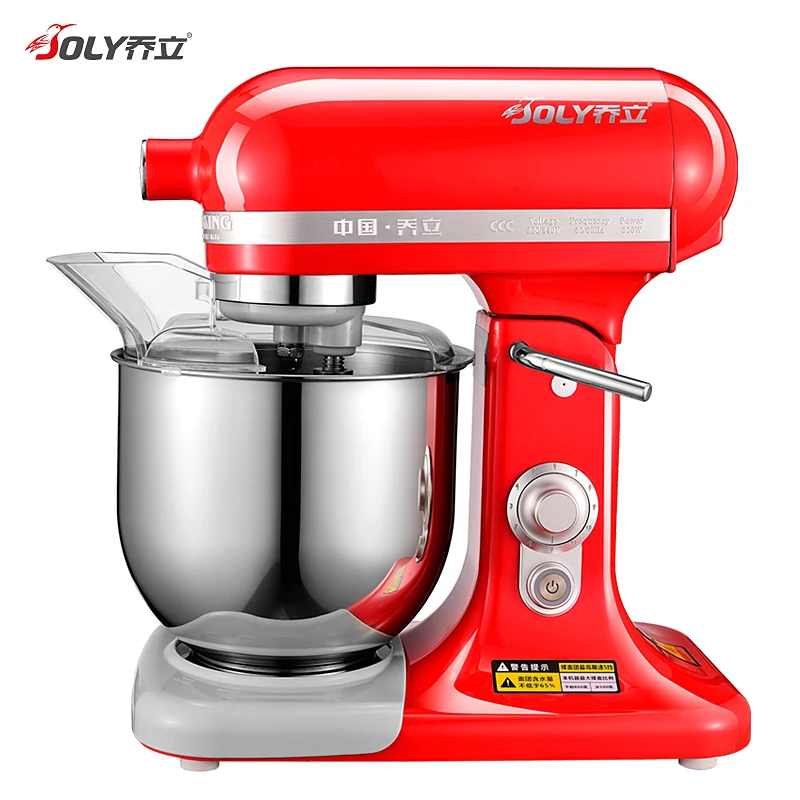 3 in 1 Commercial Electric Cake Food  Egg Whisk Planetary Bread Dough Mixer Machine