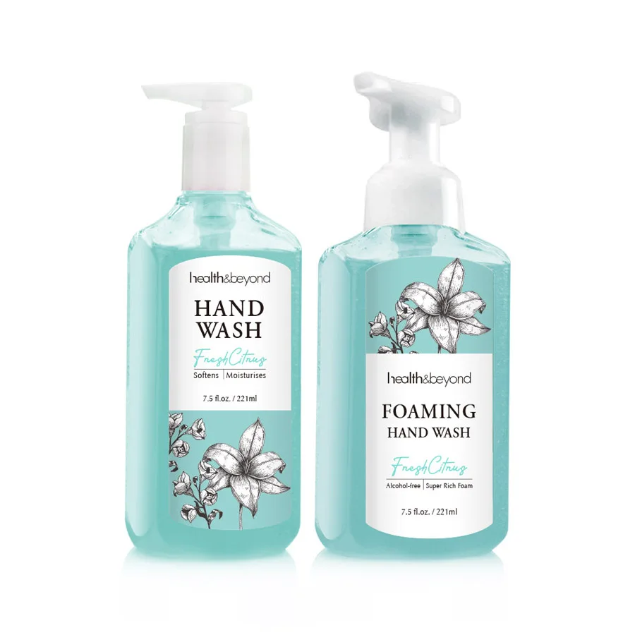 OEM  221ml alcohol liquid hand wash