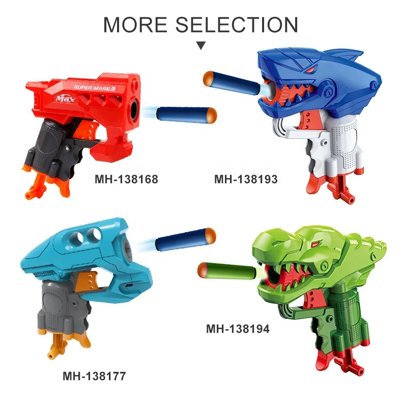 Boys mini soft bullet gun cheap toy battle game shooting toy gun