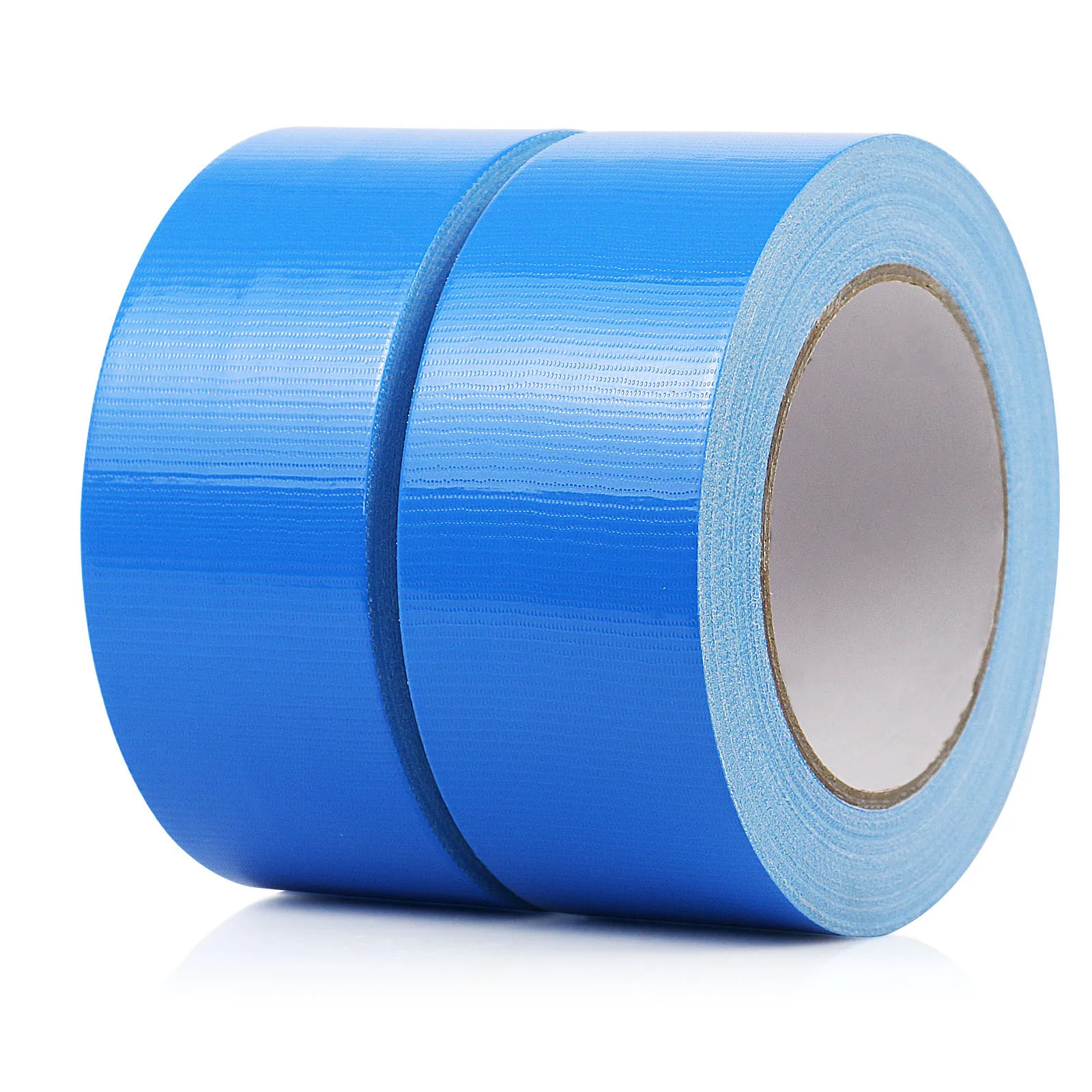 2 Pack Blue Duct Tape Roll Crafts, Residue Free Duct Sealing Tape Multi Pack, 8.3 Mil x 1.89 Inch x 27.3 Yards