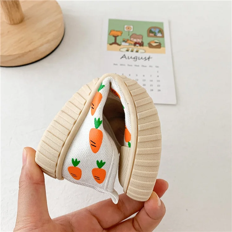 Spring Autumn Boutique Color Mixing Toddler Cartoon Cute Fashion Girl Casual Baby Walking Shoes