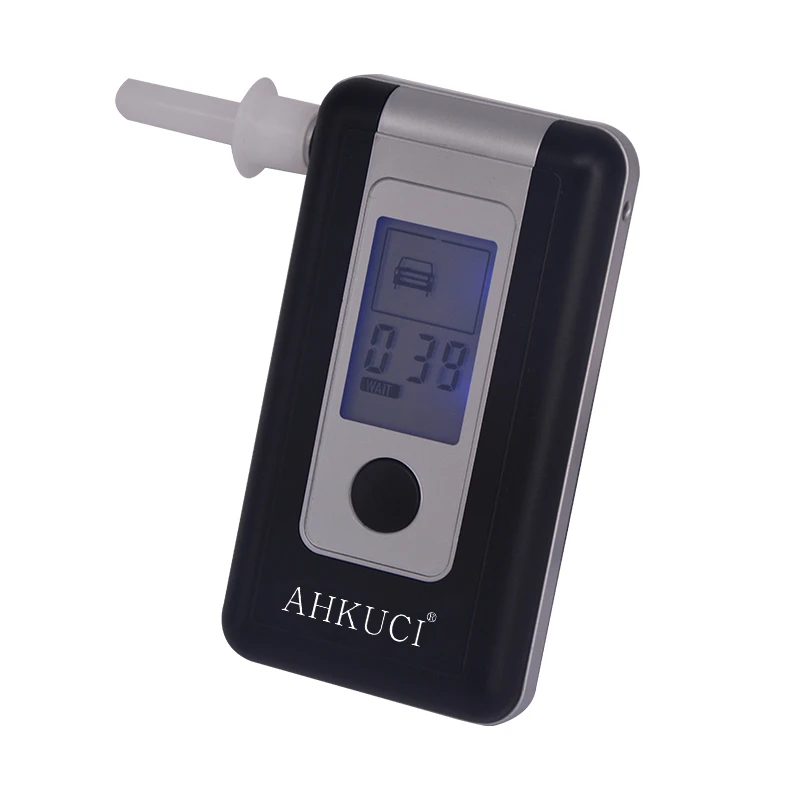 Ahkuci New upgrade Analyzer Fuel Cell  Breathalyzer Alcohol Breath Tester AT-6001F for driving