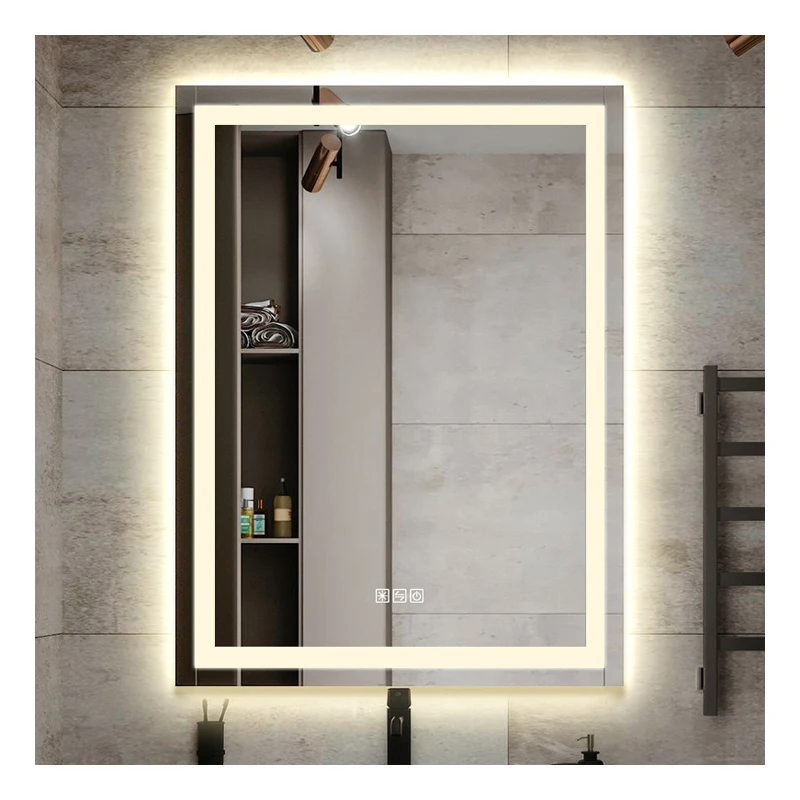 
Wholesale Factory Wall Mounted Backlight LED Illuminated Bath Mirror 