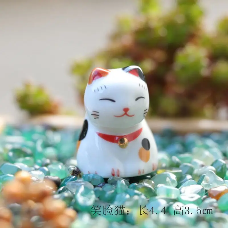 Lucky cat chopstick rest Japanese ceramic chopstick holder hotel storage restaurant desktop decorative supplies