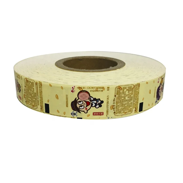 custom color print food grade aluminum foil wrapping paper for chocolate food package