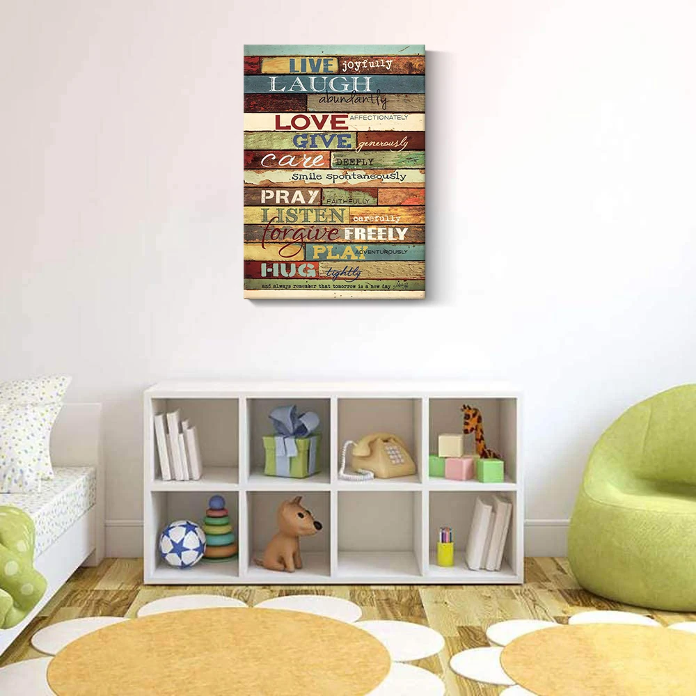 
 Оптовая продажа, вдохновляющая рамка для настенного искусства, мотивационные цитаты, галерея, печать на холсте на заказ для украшения стен  