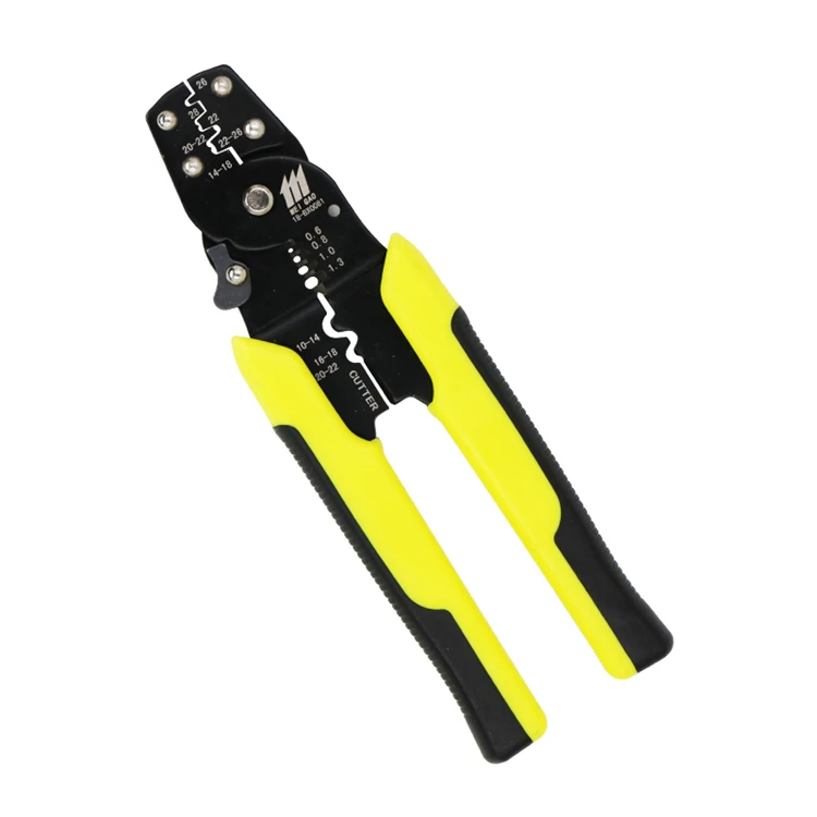 
Multi-function Crimping Function Wire Stripper Manual New Product Hot Sale 8-inch Soft Grip Plastic Stainless Steel 111 MEI GAO 