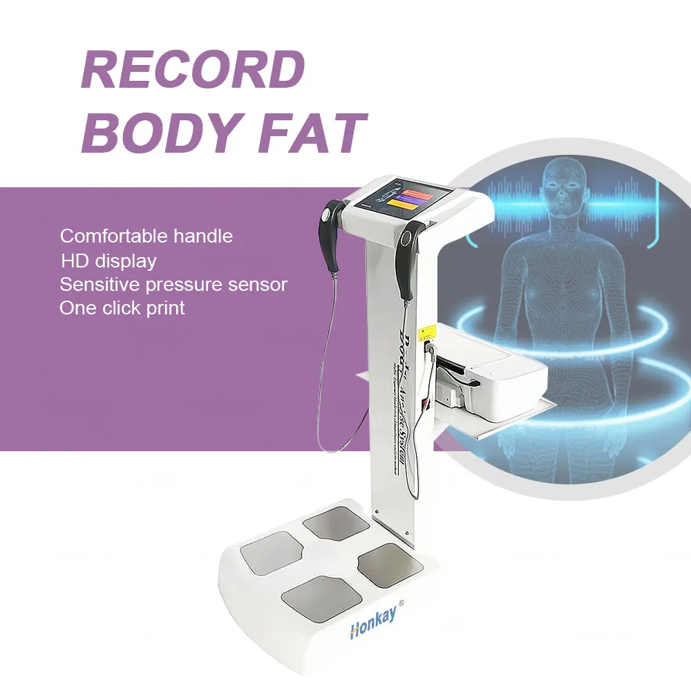 Body Composition Analysis Machine Health Measurement Body Element Analyzer With Printer