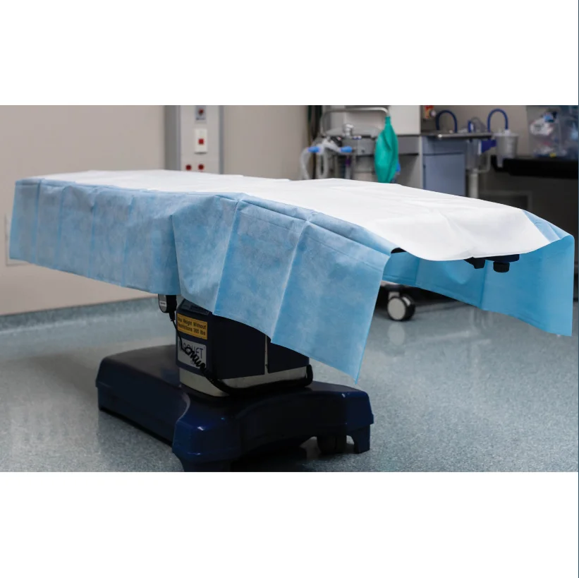 Hospital Medical Absorbent Non-Woven Sheet Disposable Bed Sheet Operating Room Use