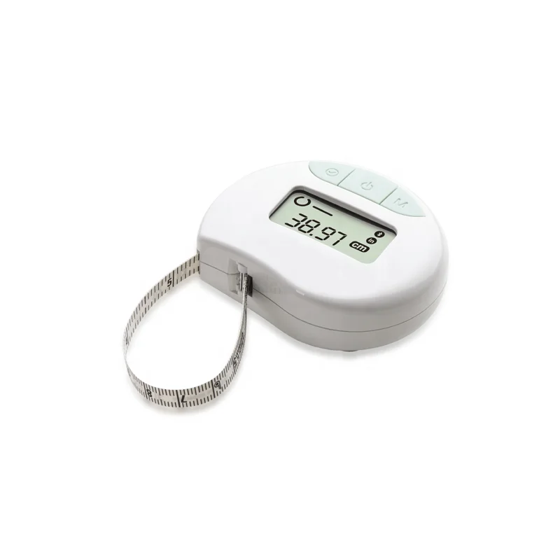 60 Inches 150cm Custom Logo New Designed Digital Electronic Soft Ruler More Accurate Body Smart Tape Measure With App
