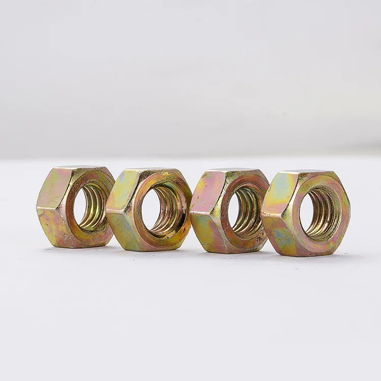 OEM ODM UNF UNC thread 1/4 5/8 1 2 3 4 5 fine thread carbon steel black zinc HDG hex nut