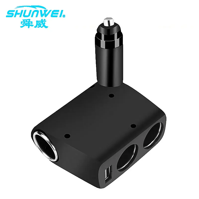 car accessory 12 V /24V 800mA USB auto car cigarette lighter socket car cigarette lighter