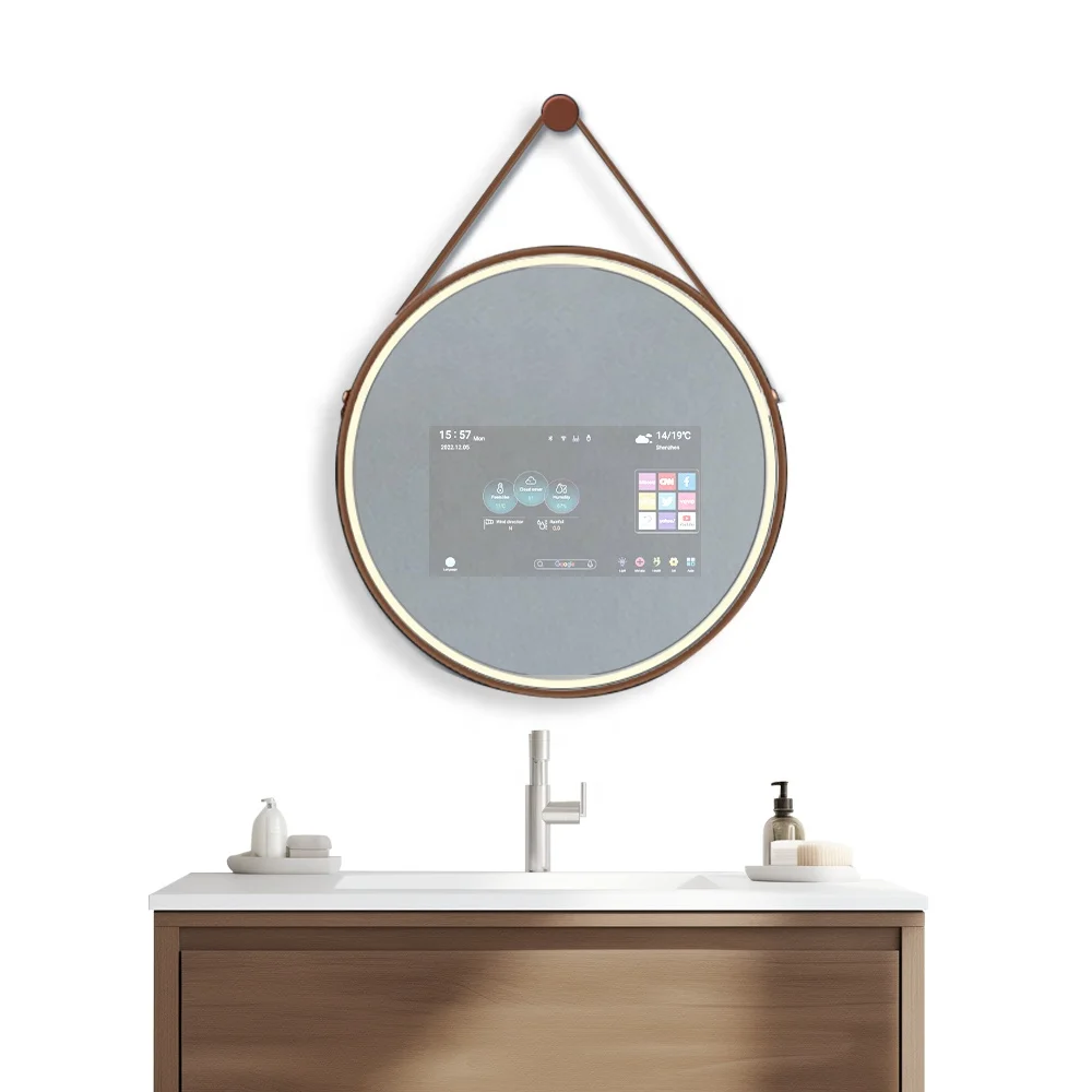 Touch Screen Mirror with Camera Digital Signage Magic Mirror TV