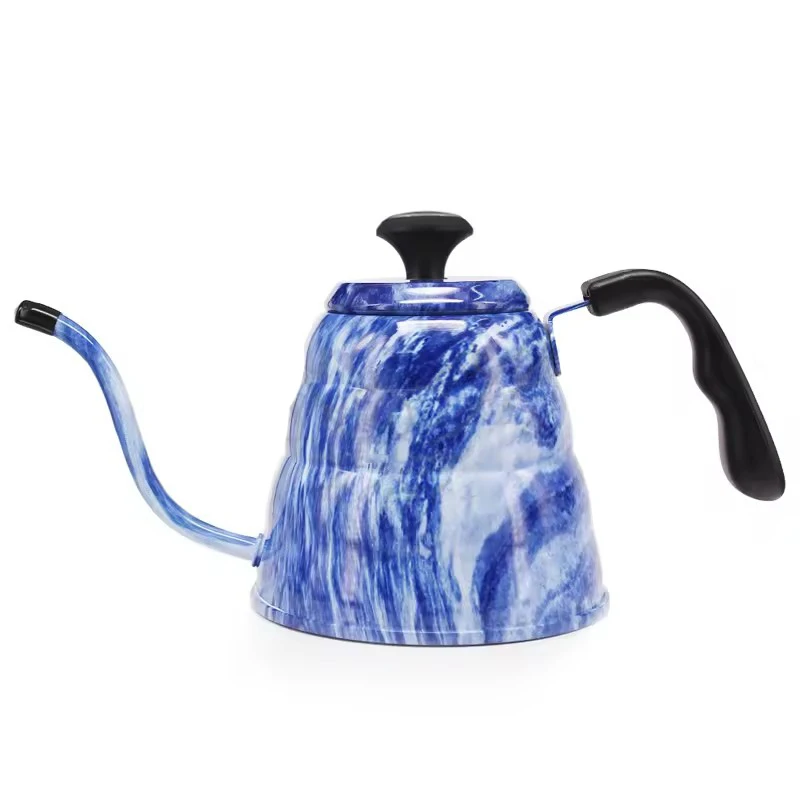 Hot Sale Stainless Steel Gooseneck Long Spout Coffee Maker Pour over Pot Hand Drip Kettle in 0.7/1.0/1.2L Sizes