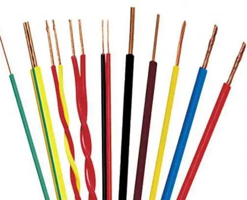 Строительный провод бытовой ПВХ изолированный BV/BVV/BVVB Электрический кабель провод
