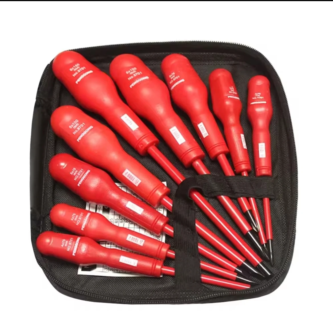 1000v Phillips Slotted insulated Screwdriver Tool Sets Magnetic Screwdriver