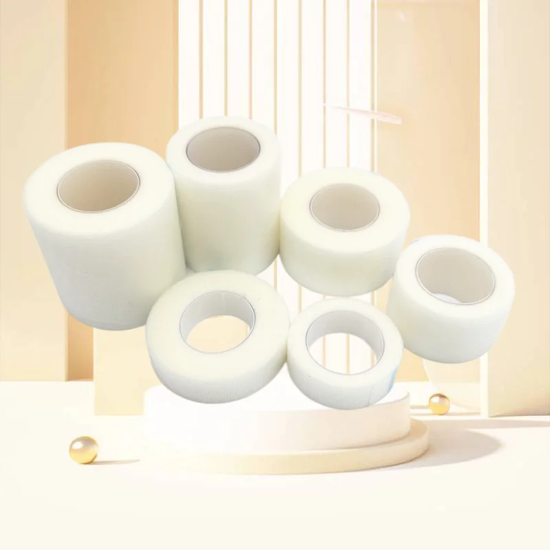 Perforated medical tape transparent surgical tape