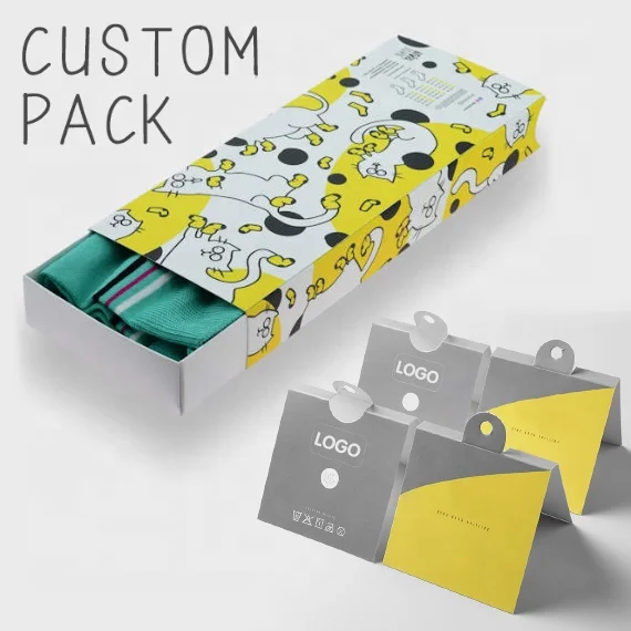 No Minimum Order Design Own Fashion Embroidery Jacquard Custom Logo Cotton Mens Calcetin Crew Socks