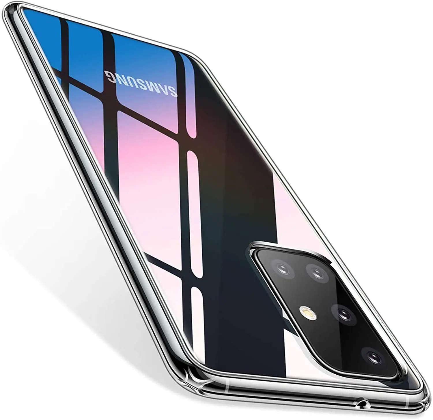 
TORRAS Diamond Clear Case For Samsung Galaxy A51 6.5 Inch Military Grade Drop Protective Slim Hard Back Soft Bumper Case Cover 