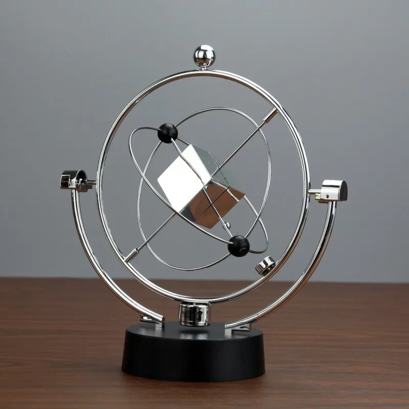 Ornaments Gift Artifacts Space Science Celestial Motion Metal Home Decoration Digital Printing Star Aluminum Alloy Figurine