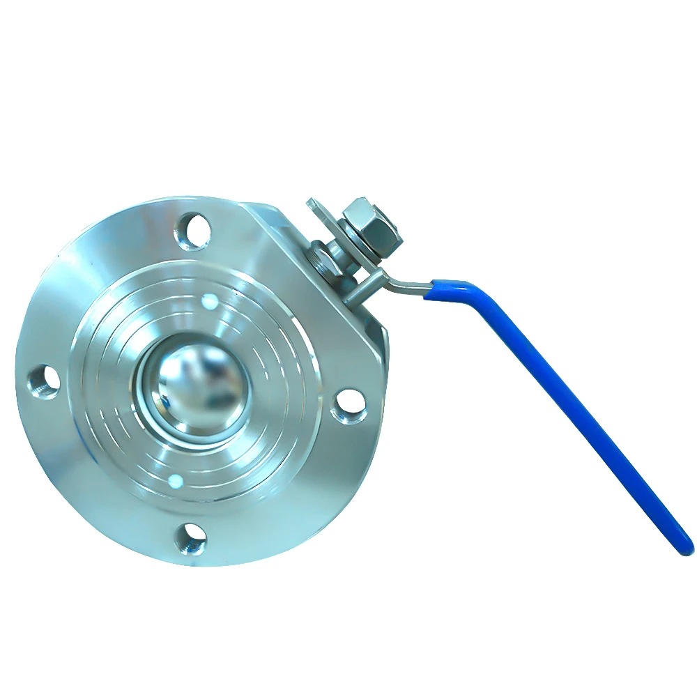 JTAIV  plat thin wafer flanged italy type ball valve Industrial vale stainless steel valves flange ball valve