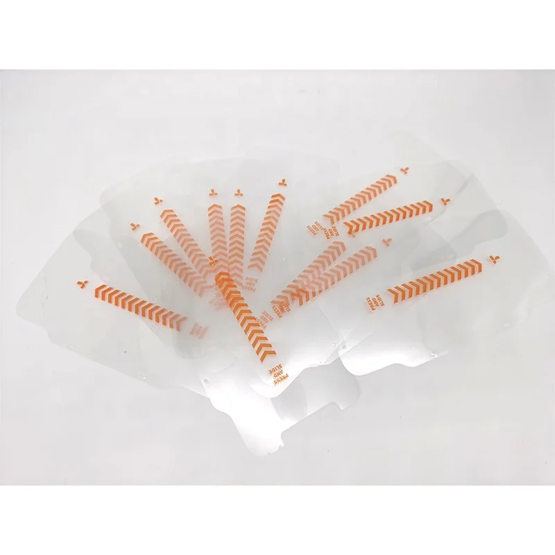 Custom Printed Logo Waterproof Transparent Adhesive Sticker Vinyl Die Cut Clear Product Packaging Label For Sealed Box & Bottle