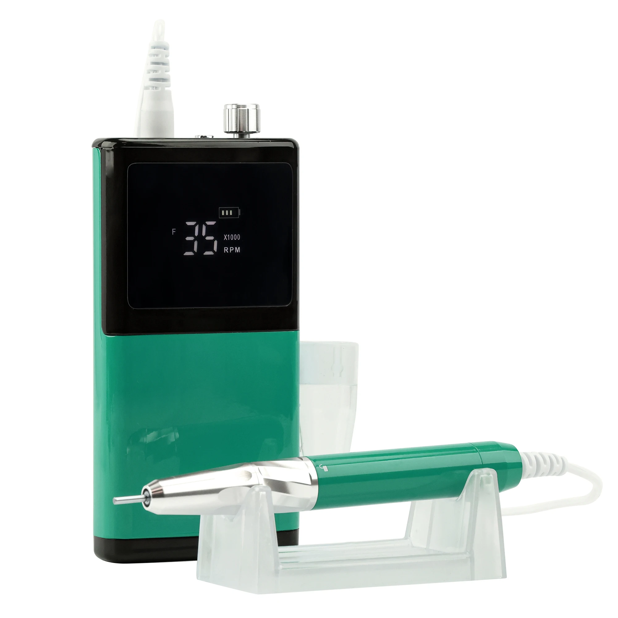 Fashion trending Manicure 85w Portable Brushless/coreless motor Electric Nail file Drill Machine 35000rpm For Nail Salon