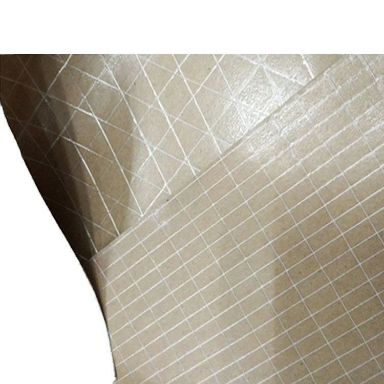 Fiberglass scrim kraft paper roofing insulation aluminum foil paper Heat resistance foil insulation building roof insulation