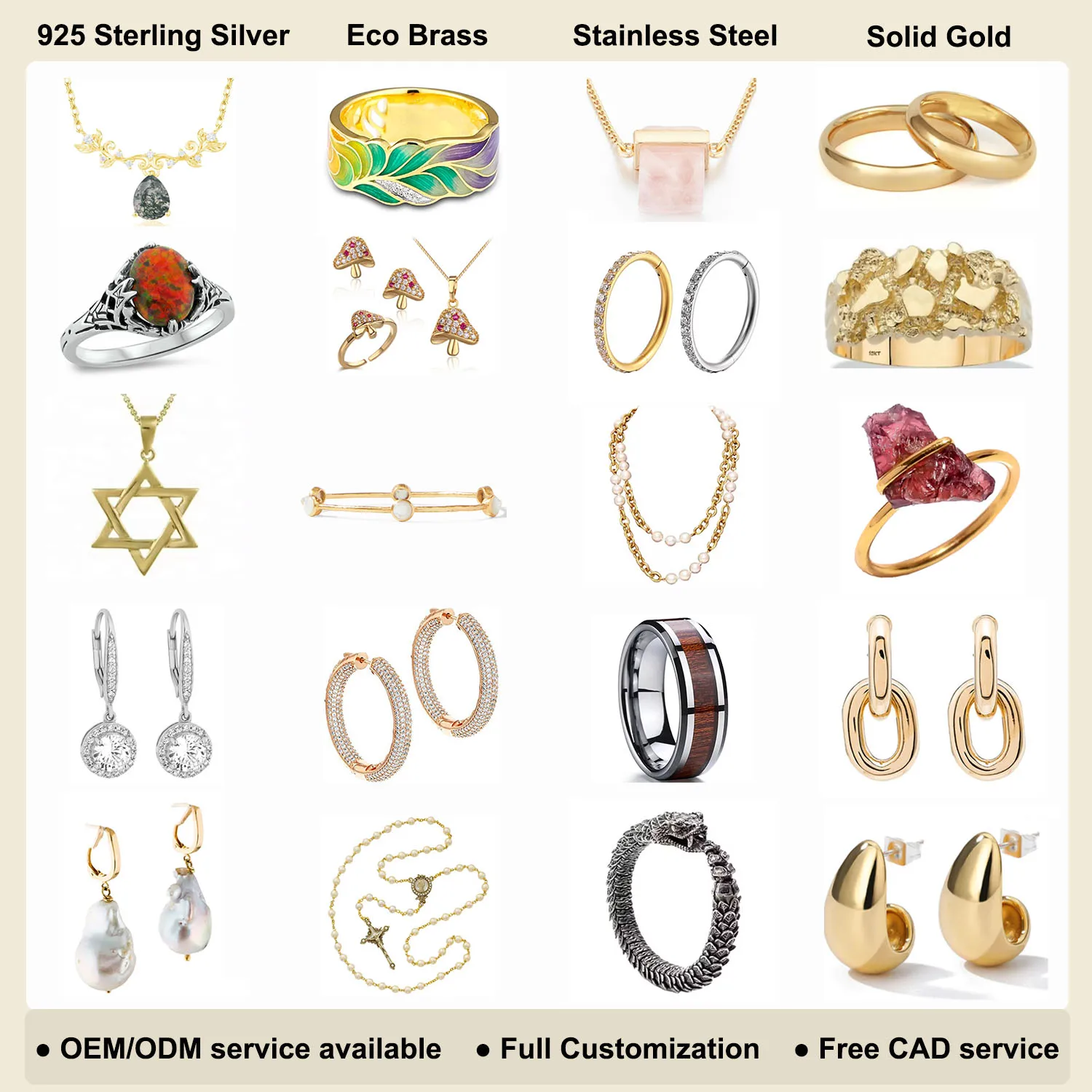 Bespoke 925 rings women jewellery custom minimalist jewelry thick gold plating 925 silver 2.5um micron gold vermeil jewelry