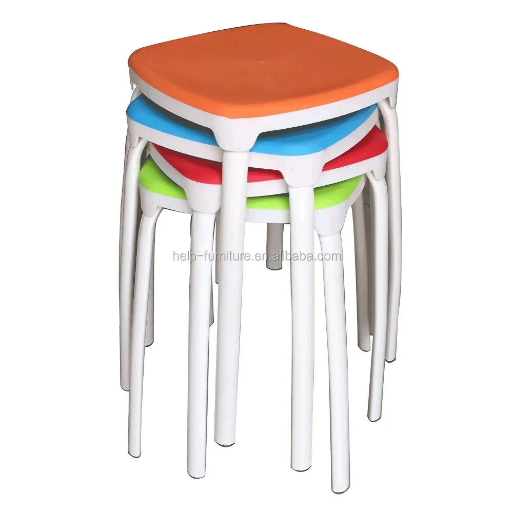PP cheap plastic foot stools