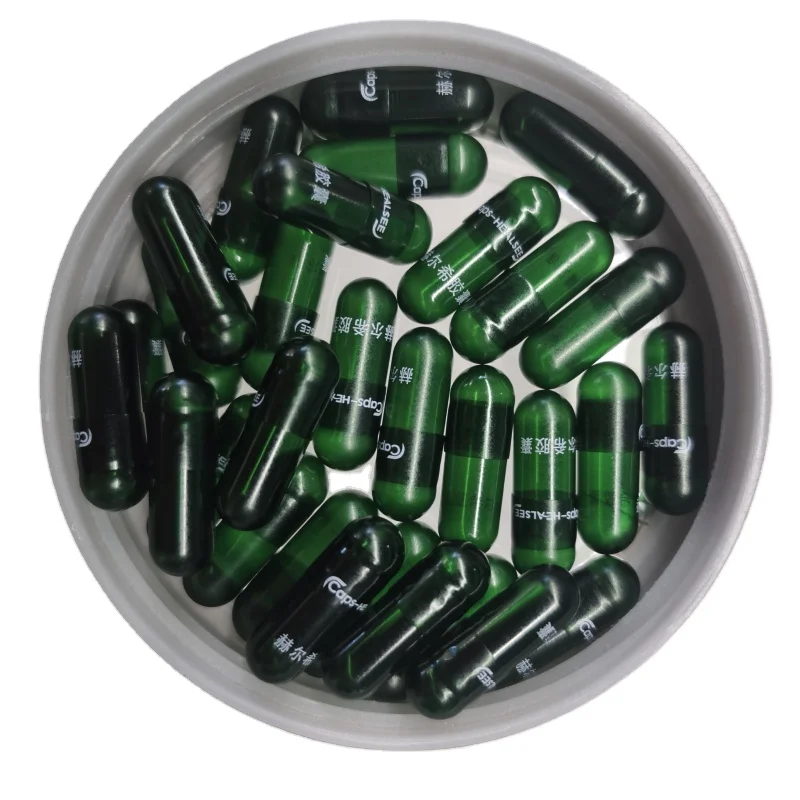 Healsee green chlorophyll HPMC vegetable capsules