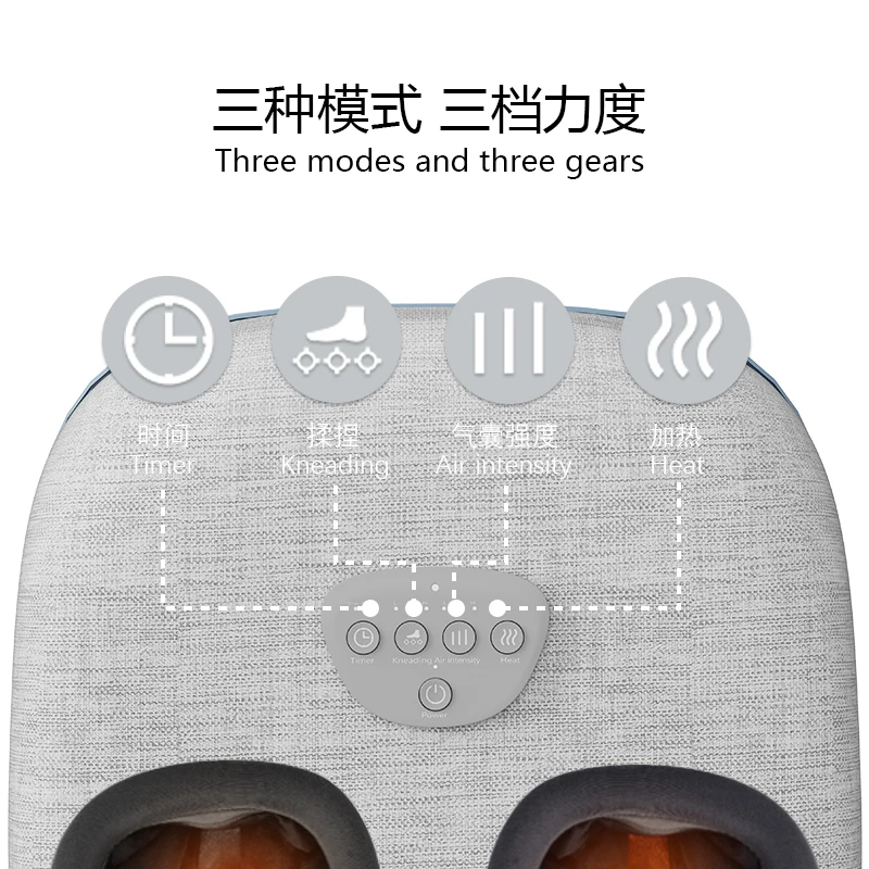 2022years hot-selling The factory sells it cheap EVA with elastic cloth 3D air compression foot massager electronic foot massage