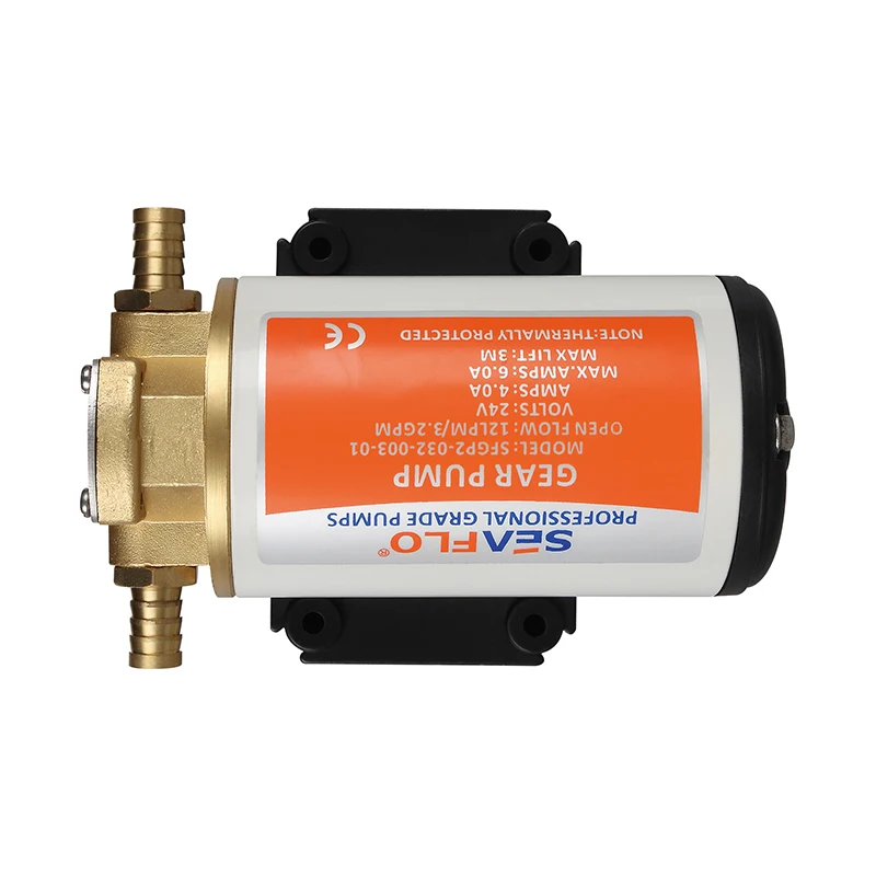 SEAFLO Электрический 12 В DC дизельный двигатель масляный насос герметичный дизайн портативный шестеренчатый