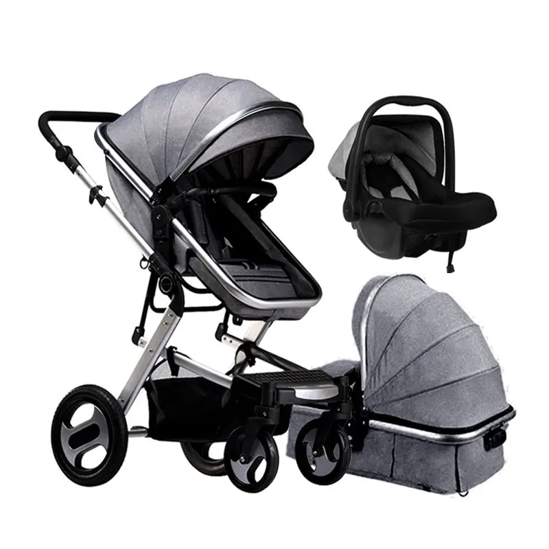 Cheap Baby Product Aluminum Frame Poussette Bebe, Newborn Luxury 3 In 1 Baby Strollers Pram, Buy Foldable Travel Baby Carriage/