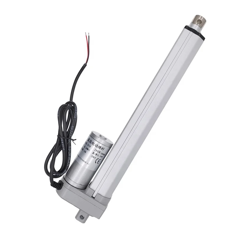 DC Linear Actuator Motor for Home Automation 12V 24V High Speed Linear Actuator 250mm Stroke