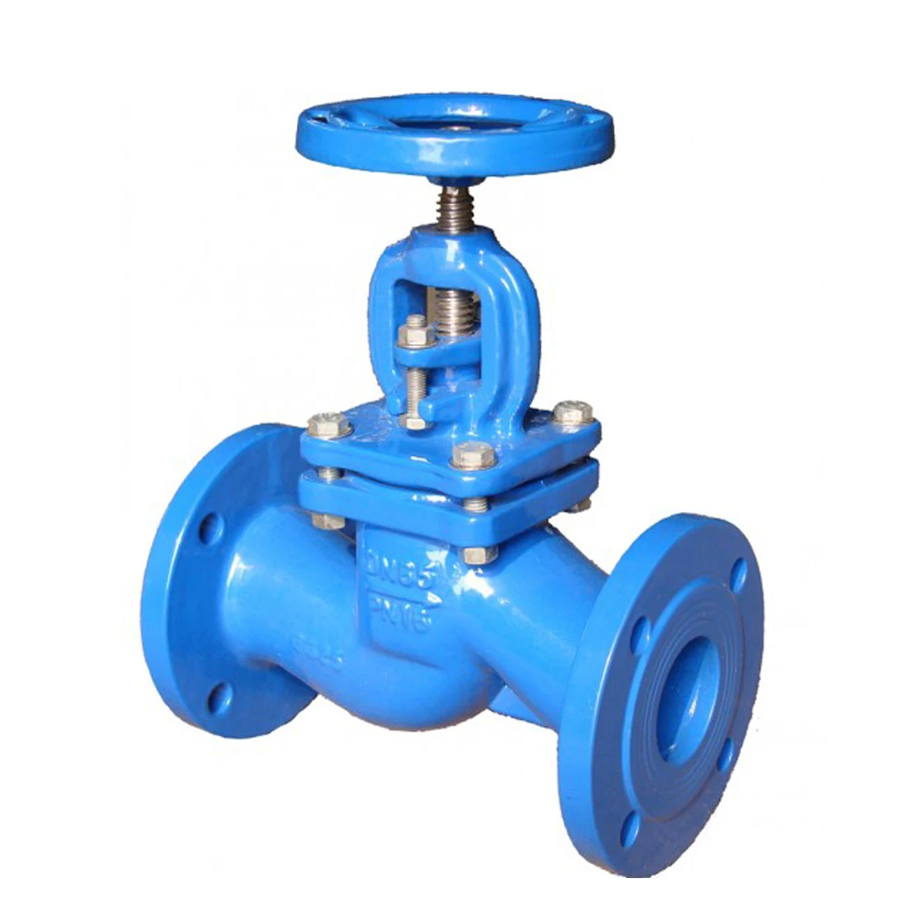 COVNA Manual Hand Wheel Air Flow Control Spring Loaded Flange Globe Valve