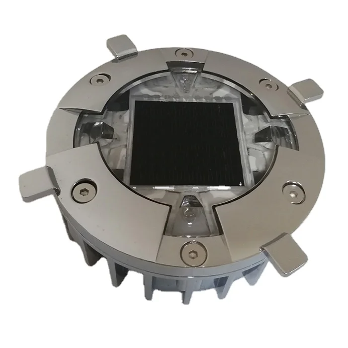 Solar powered runway marker aviation obstruction warning light Road Stud