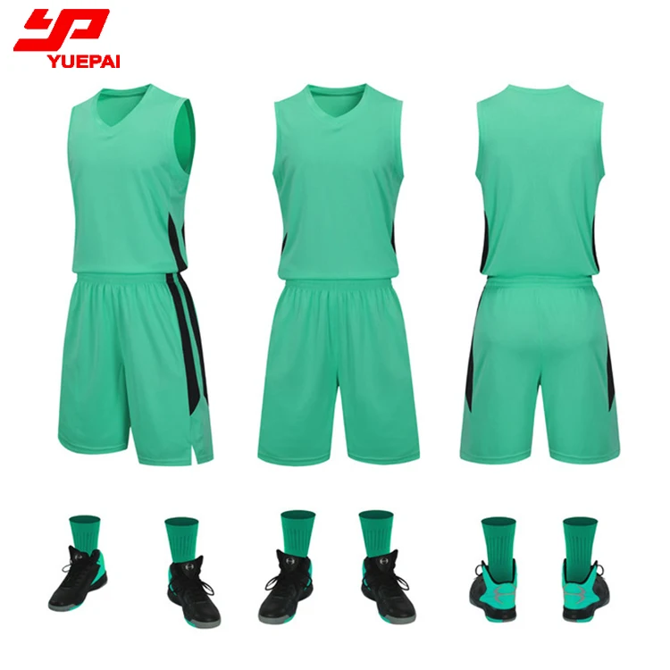 Wholesale Blank School Team Basketball Clothes Customization Men Basketball Uniform