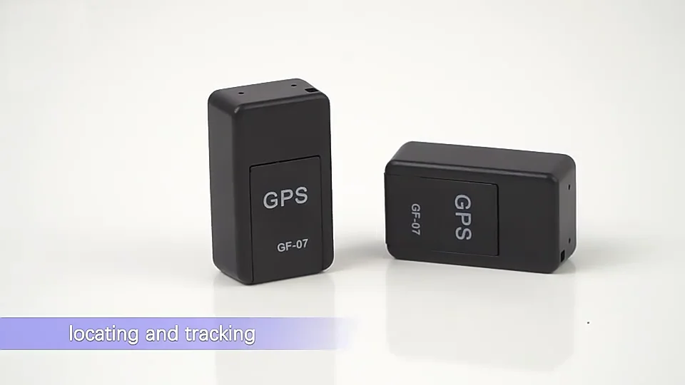 2g mini portable magnetic gps tracker automatic alarm, gps positioning, remote control nano GPS tracker gf07