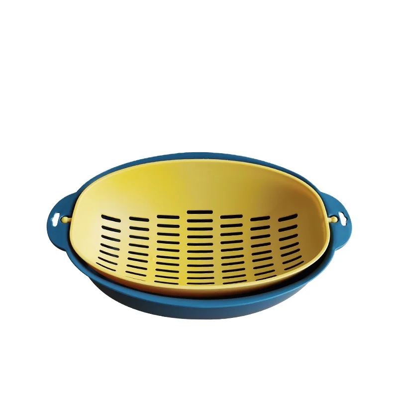 Kitchen washing basket for fruit and vegetables  drainer basket