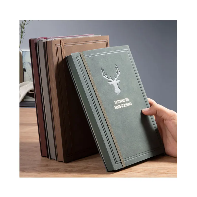 Journal Printing Custom Hardcover Leather Vintage Notebook