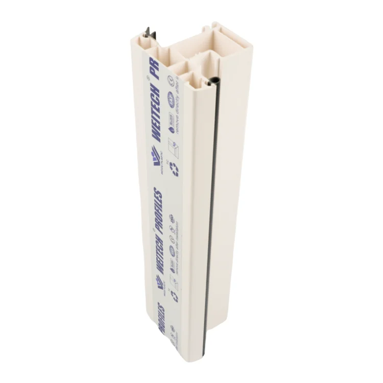 Anti-uv 3 track frame sliding window and door upvc profiles from China top manufacturer