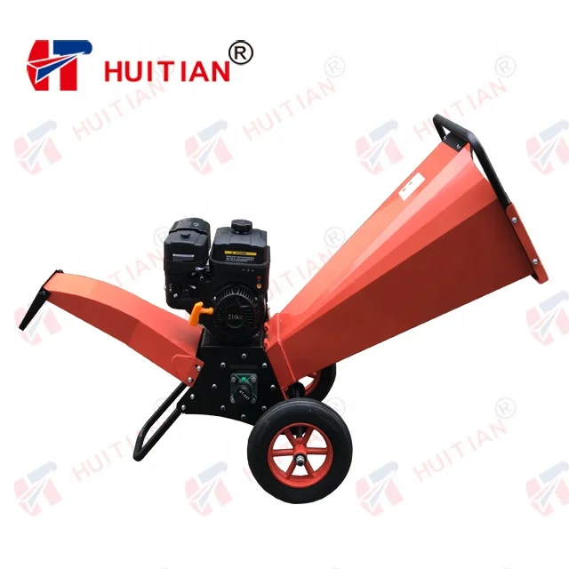  HT-C01 6.5hp бензиновый дерево дробилка для древесных